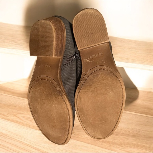 Kensie Chic Dark Gray Ankle Boots - Picture 5 of 7